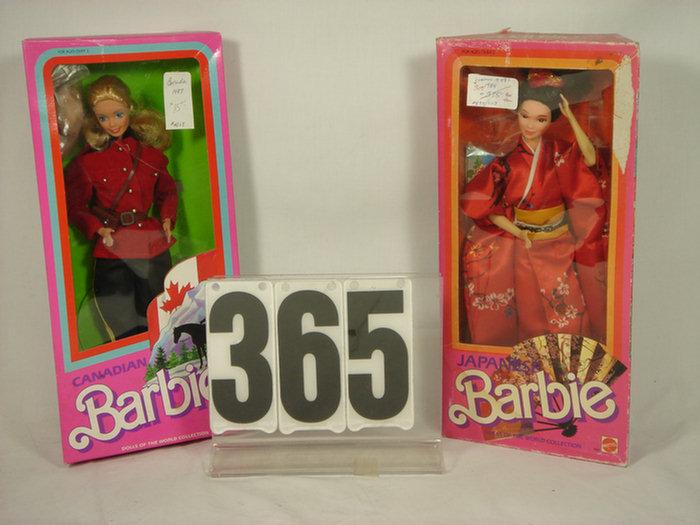 Vintage international Barbie Dolls,