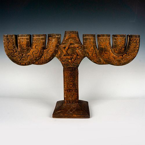 VINTAGE ISRAELI HAND CARVED