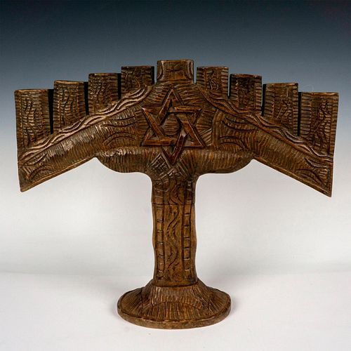 VINTAGE ISRAELI HAND CARVED