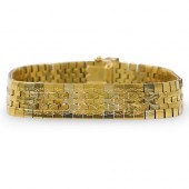VINTAGE ITALIAN 18K GOLD BRACE