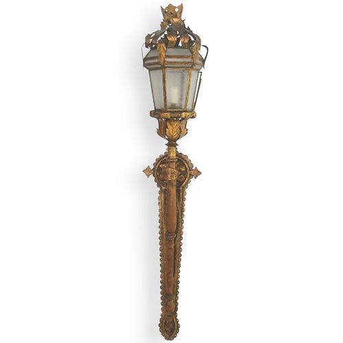 VINTAGE ITALIAN BRASS WALL