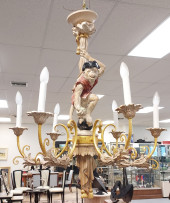 VINTAGE ITALIAN HAND CARVED MO