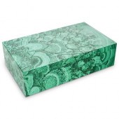 VINTAGE ITALIAN MALACHITE BOXD