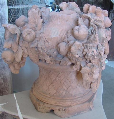 VINTAGE ITALIAN TERRA COTTA FRUIT