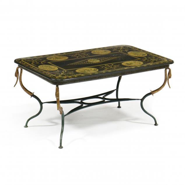 VINTAGE ITALIAN TOLE COFFEE TABLE