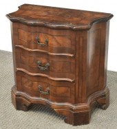 VINTAGE ITALIAN WALNUT BEDSIDE