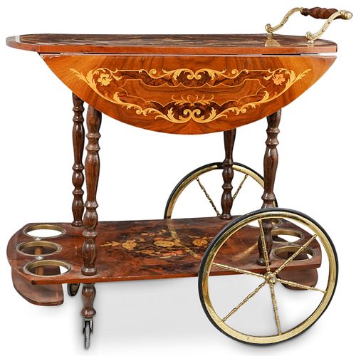 VINTAGE ITALIAN WOOD LIQUOR