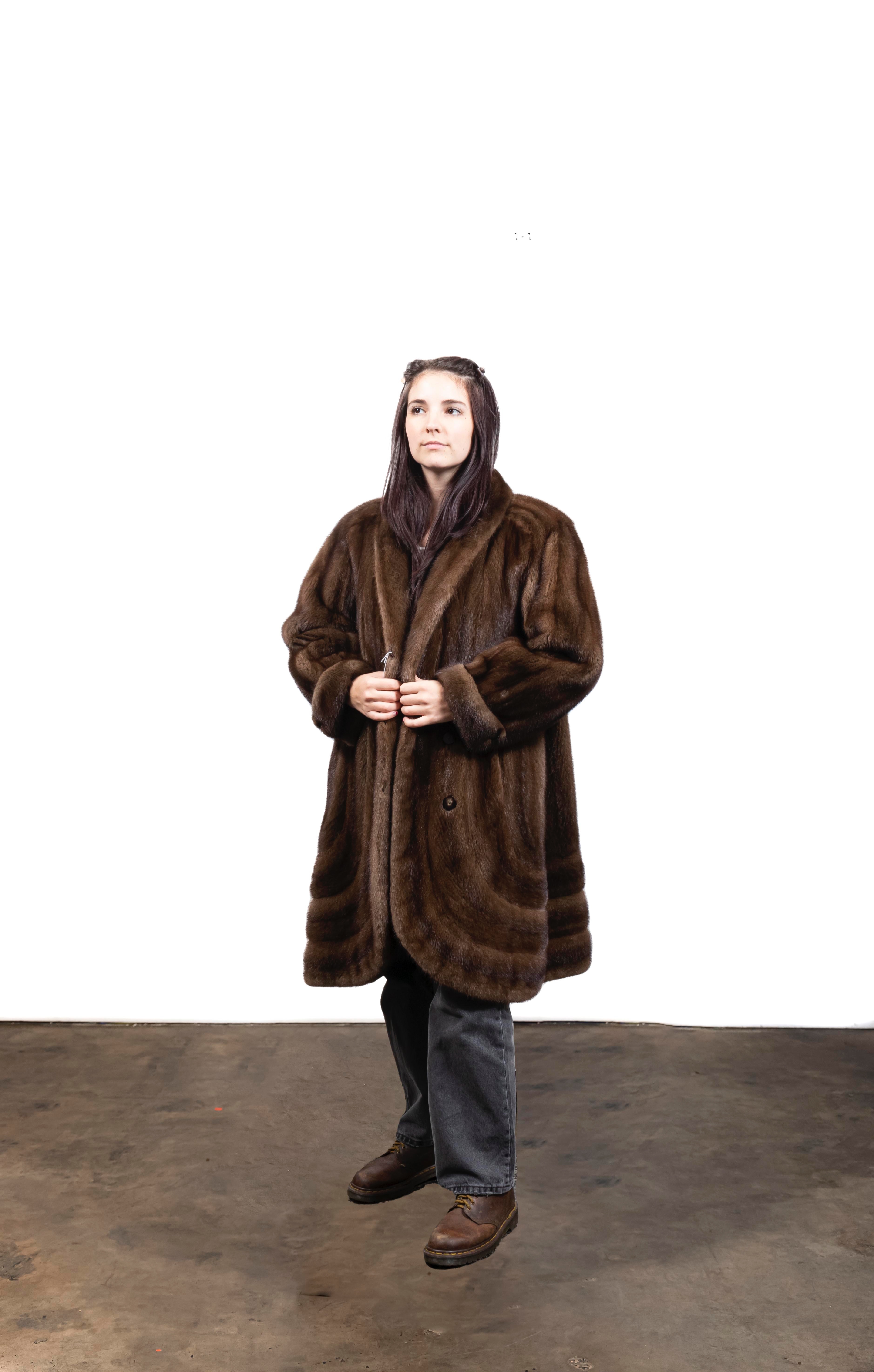VINTAGE J. WASSERMAN & SON MINK