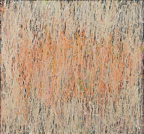 VINTAGE JACKSON POLLOCK STYLE OIL