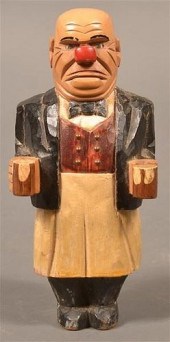 VINTAGE "JAILHOUSE CARVER" BAR