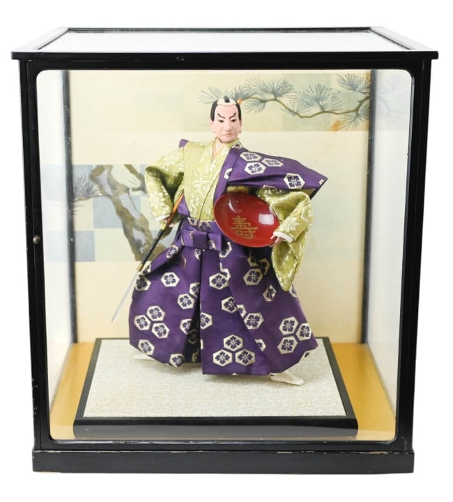 VINTAGE JAPANESE KABUKI SAMURAI