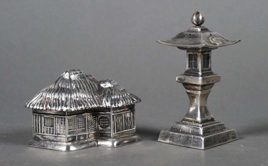 VINTAGE JAPANESE STERLING SALT &