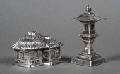 VINTAGE JAPANESE STERLING SALT