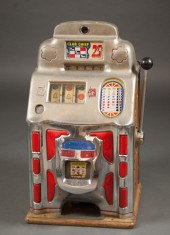 VINTAGE JENNINGS SLOT MACHINE,