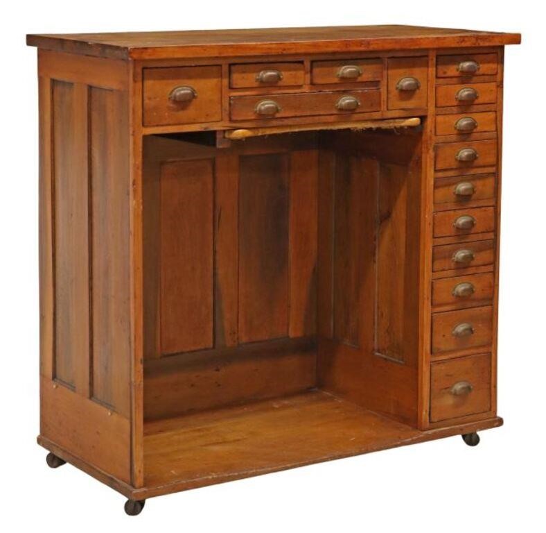 VINTAGE JEWELERS FIFTEEN-DRAWER
