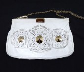 VINTAGE JIMMY CHOO? WHITE LEAT