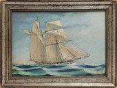 VINTAGE JOE HUNT OIL ON MASONI