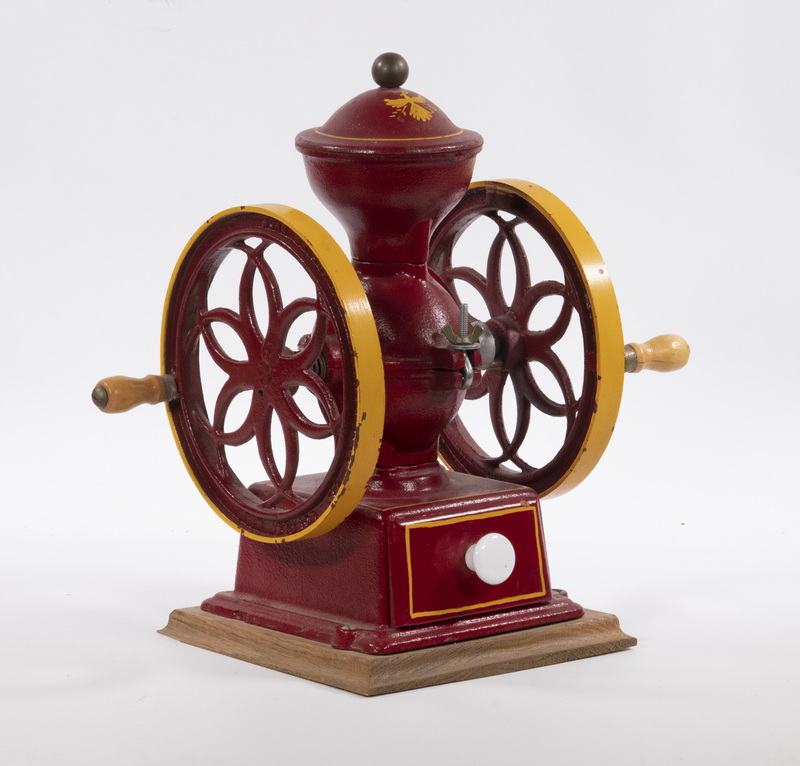 VINTAGE JOHN WRIGHT COFFEE MILL