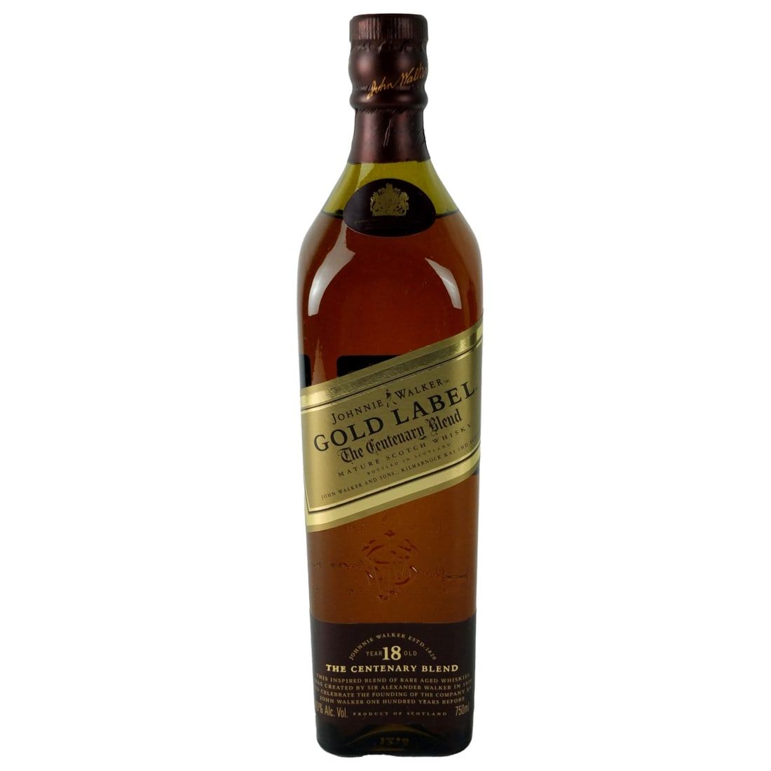 VINTAGE JOHNNIE WALKER GOLD LABEL