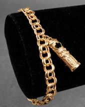 VINTAGE JUDAICA CHARM BRACELET
