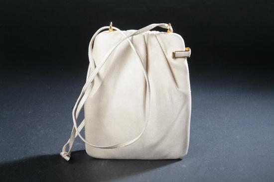 VINTAGE JUDITH LEIBER CREAM SILK
