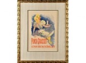 Vintage Jules Cheret lithograp