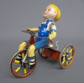 Vintage Kiddy Cyclist toy. 8 1