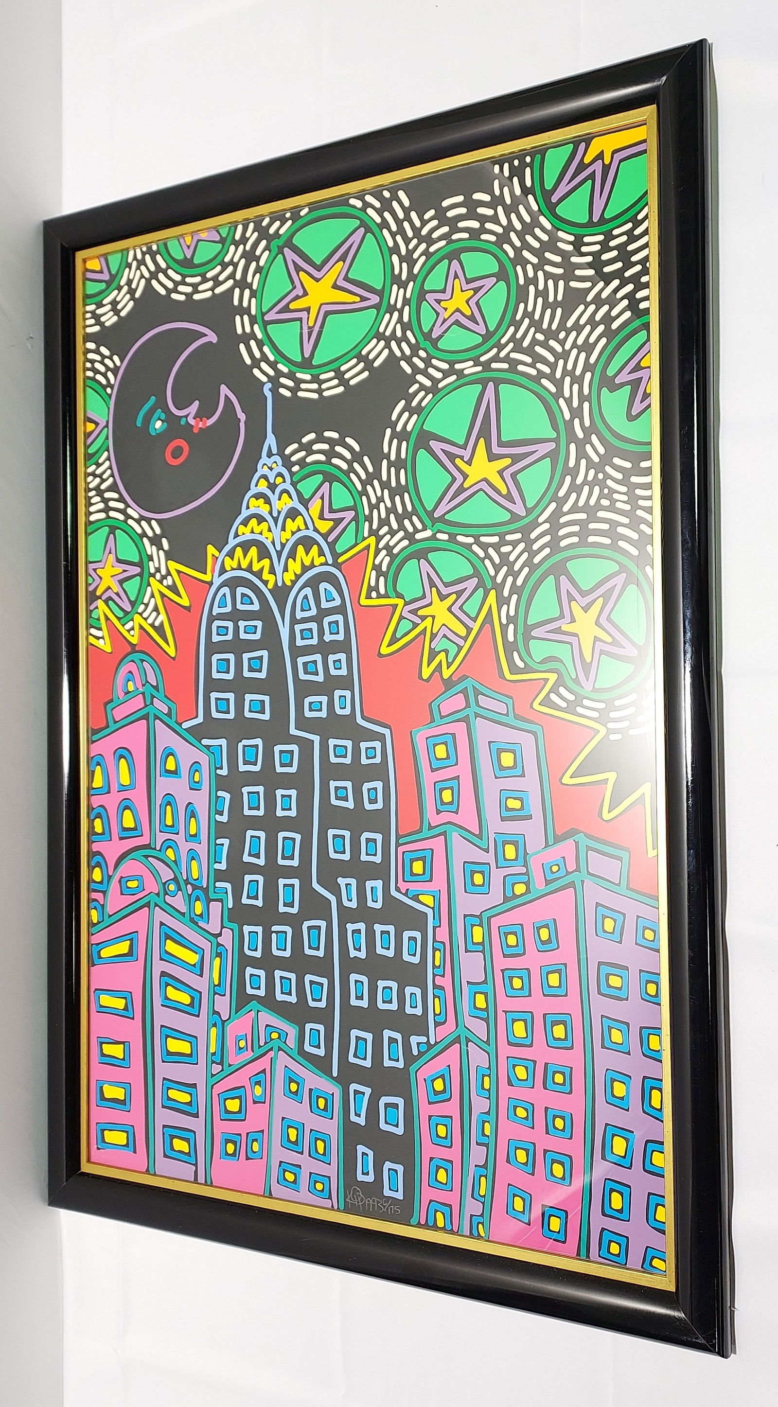 VINTAGE KIP FRACE SIGNED POP ART