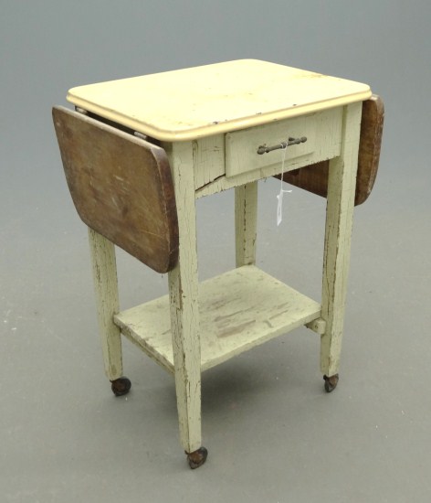 Vintage kitchen cart.