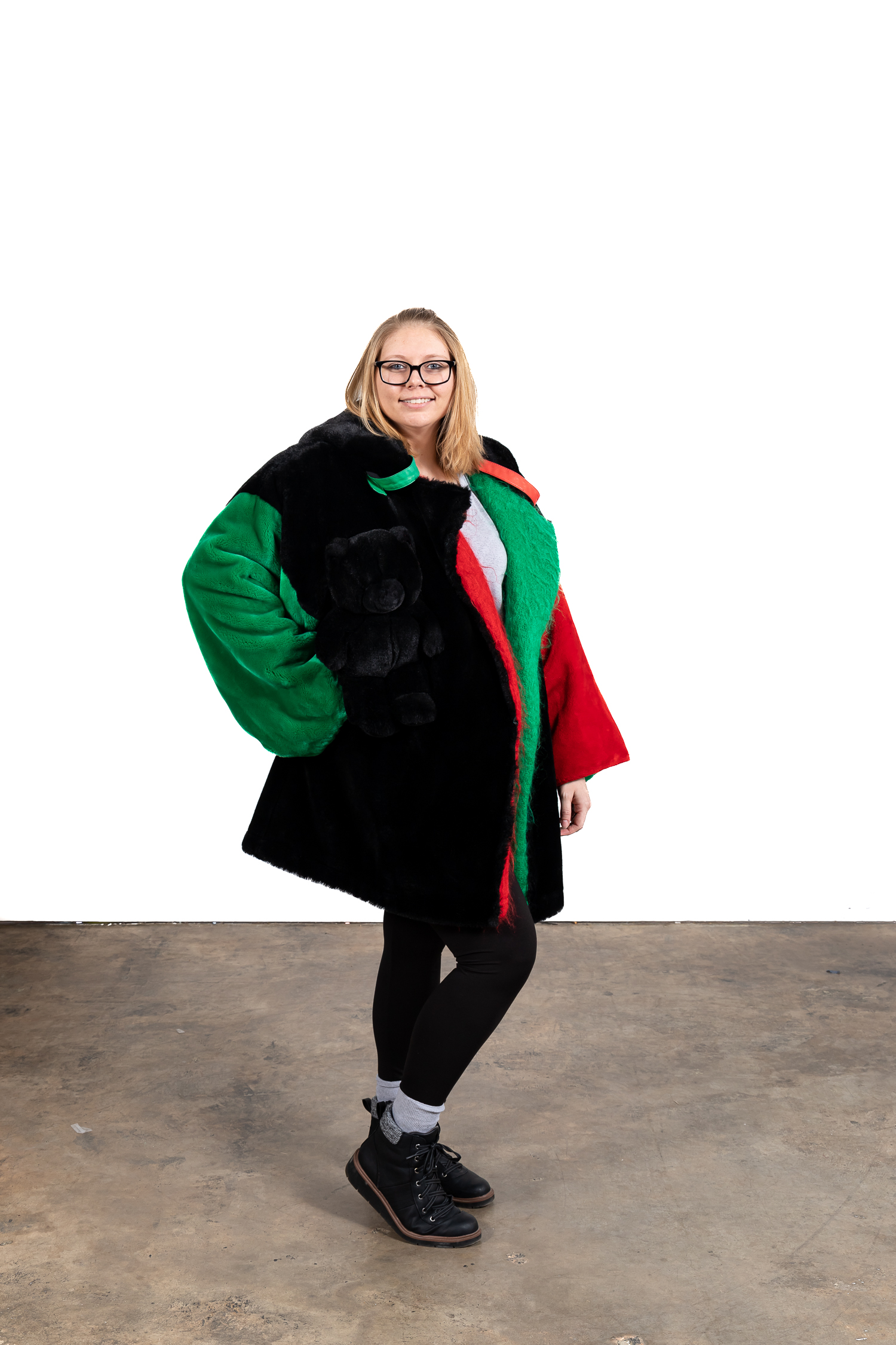 VINTAGE KO & CO TEDDY BEAR COAT