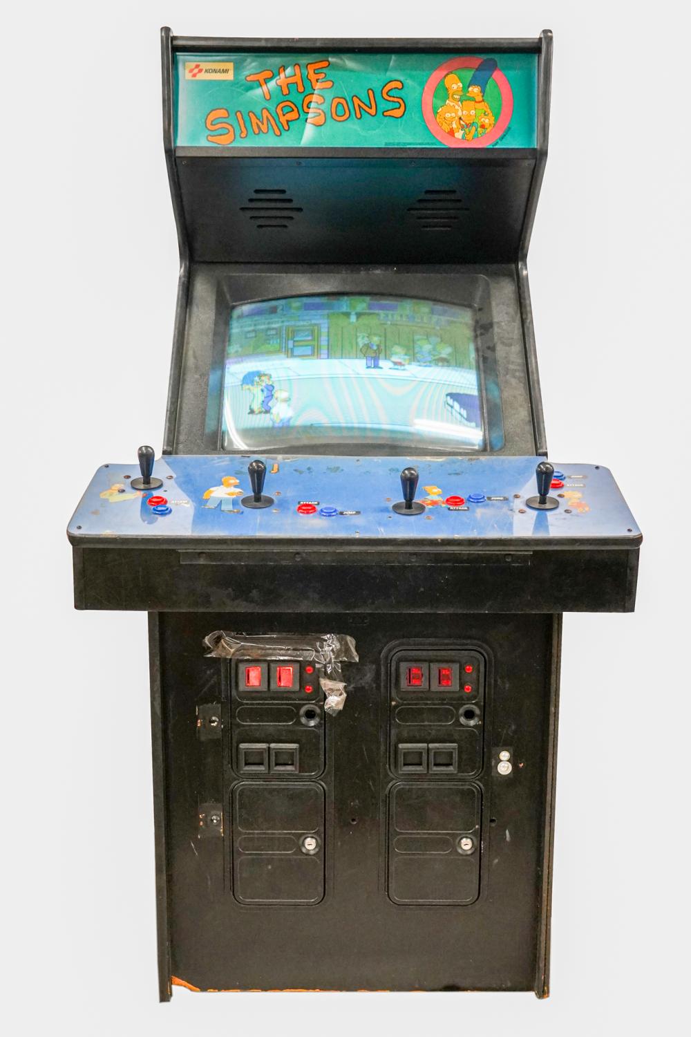 VINTAGE KONAMI SIMPSONS ARCADE