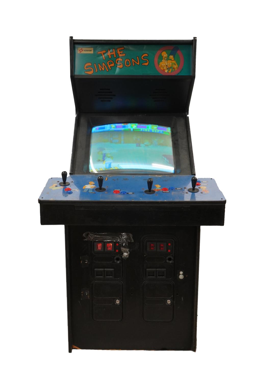 VINTAGE KONAMI SIMPSONS ARCADE