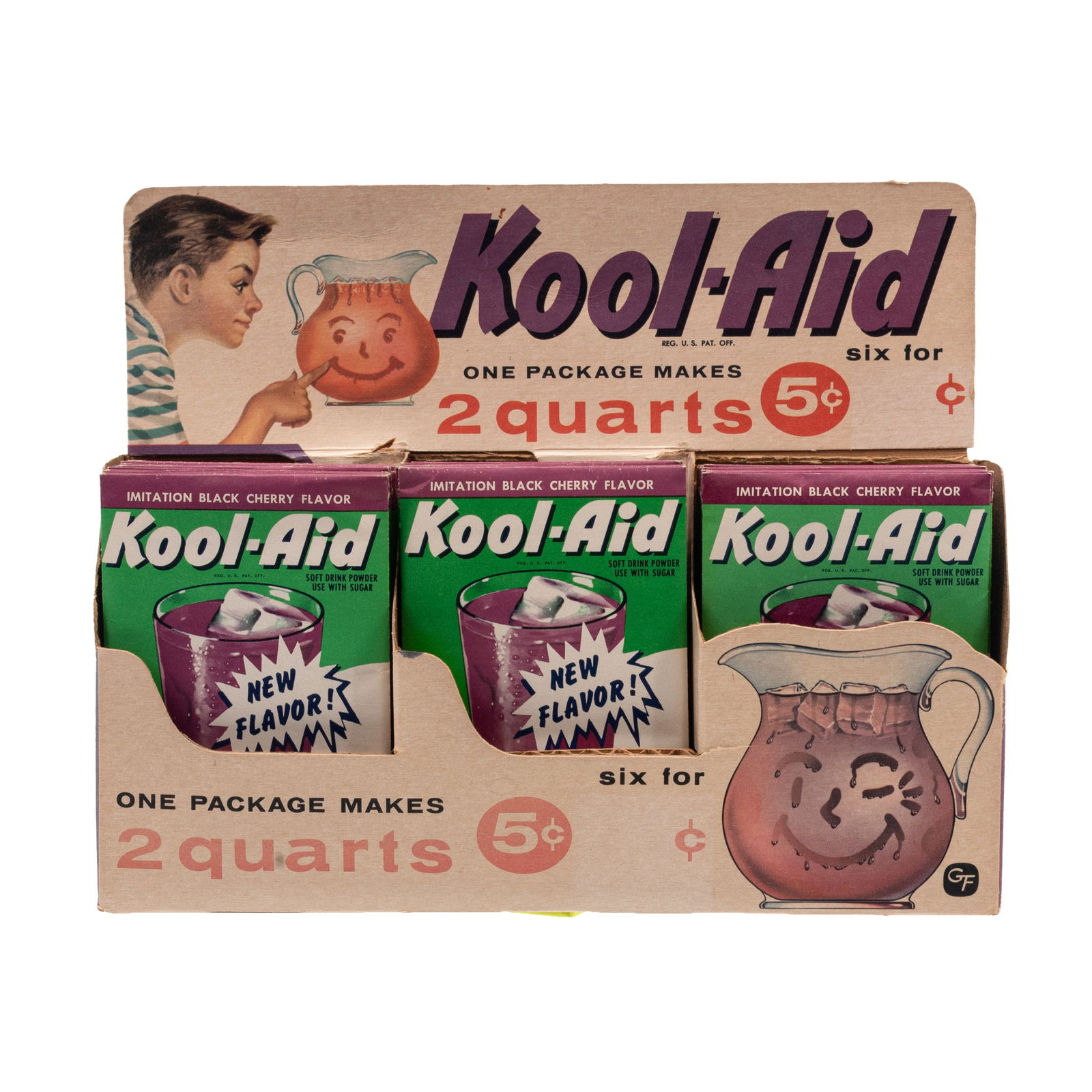 VINTAGE KOOL-AID DISPLAY AND