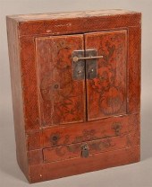 VINTAGE LACQUERED COSMETIC CHE