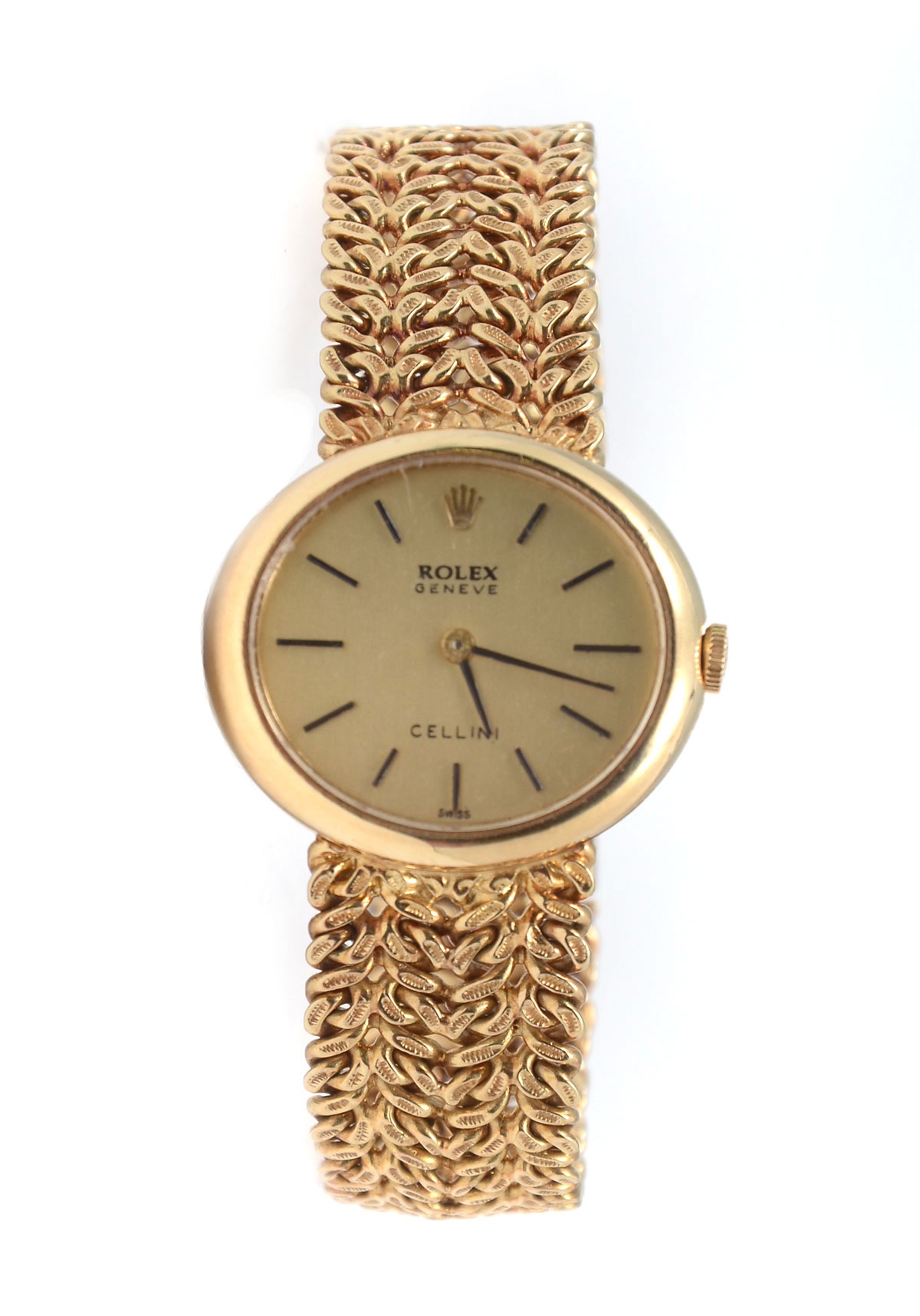 VINTAGE LADIES 14K ROLEX CELLINI