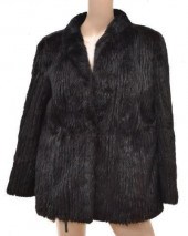 VINTAGE LADIES MINK FUR & LEAT