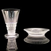 VINTAGE LALIQUE CRYSTAL BOURGU