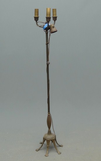 Vintage lamp base. 56'' Ht.