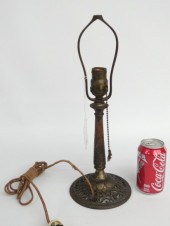 Vintage lamp base signed ''Seg