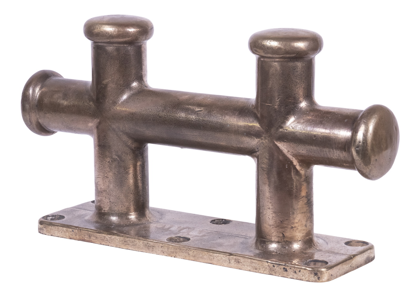 VINTAGE LARGE BRASS DOUBLE