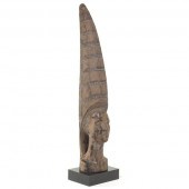 VINTAGE LARGE CERAMIC AFRICAN