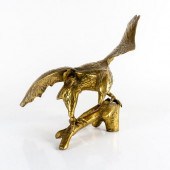 VINTAGE LARGE GOLD TONE BRASS