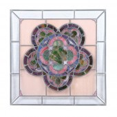 VINTAGE LEADED STAINED / SLAG