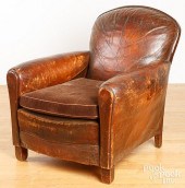 VINTAGE LEATHER CHAIRVintage l