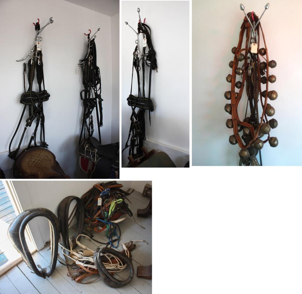 VINTAGE LEATHER HORSE TACK