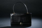 VINTAGE LEDERER BLACK SNAKESKI