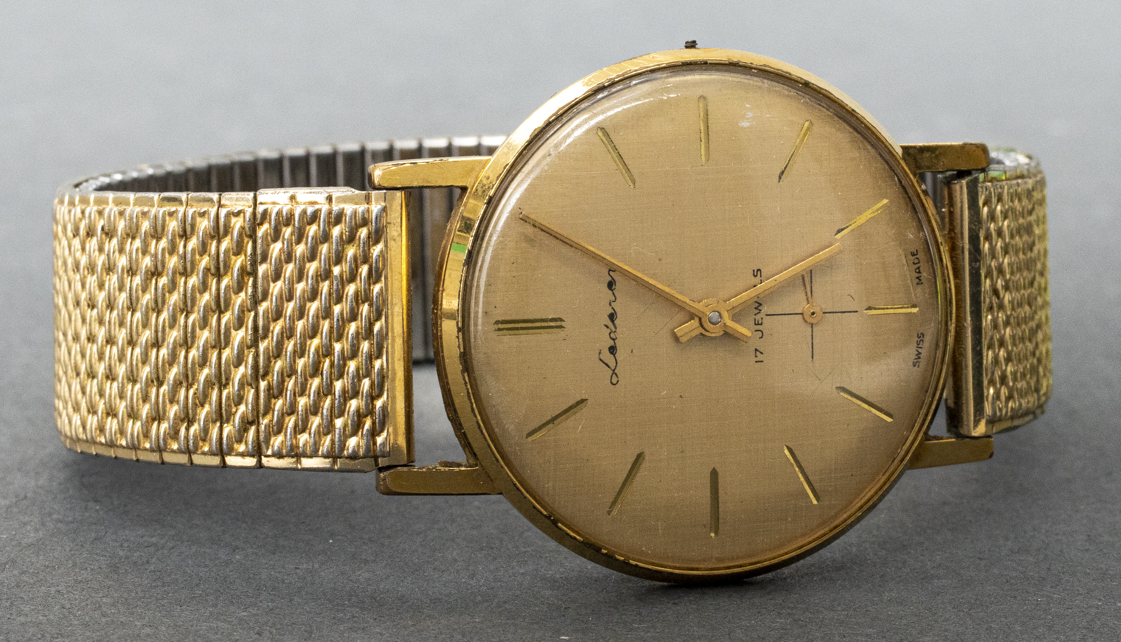 VINTAGE LEDERER GOLD FILLED GENTS