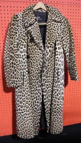 Vintage Leopard Coat.From a