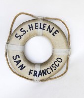 VINTAGE LIFE RING FROM S.S. HE
