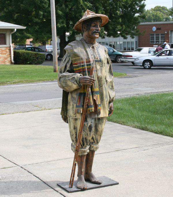 Vintage lifesize papier mache